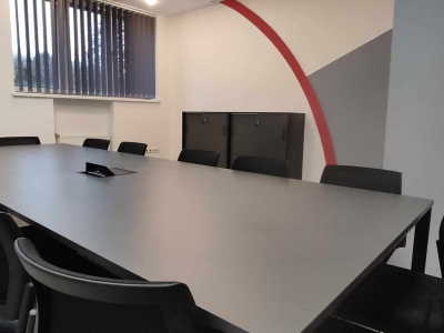 Sala konferencyjna w firmie MINOVA KSANTE Polkowice